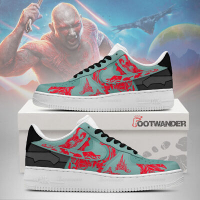 Drax The Destroyer- - Marvel MCU AF1 Shoes