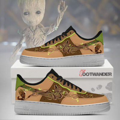 Groot - Marvel MCU AF1 Shoes