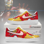 Iron Man - Marvel MCU AF1 Shoes