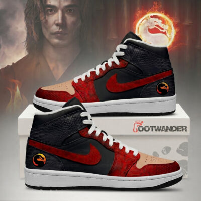 Liu Kang - Mortal Kombat AJ1 Shoes