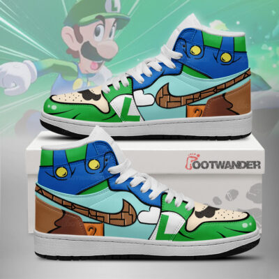 Luigi - Super Mario AJ1 Shoes