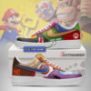 The Mario - Super Mario Custom Name AF1 Shoes