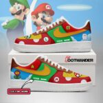 The Mario V3 - Super Mario Custom Name AF1 Shoes