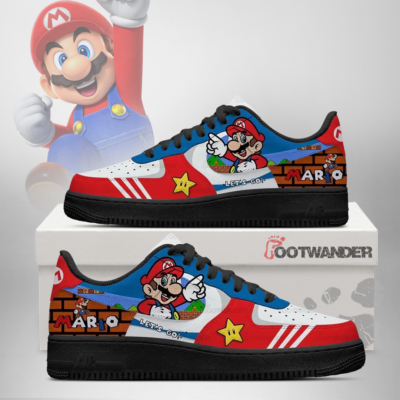 Mario - Super Mario AF1 Shoes