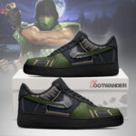 Reptile - Mortal Kombat AF1 Shoes