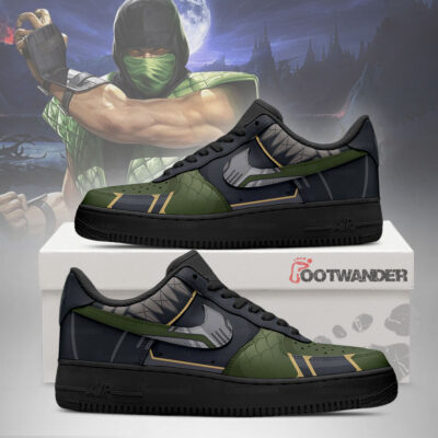 Reptile - Mortal Kombat AF1 Shoes