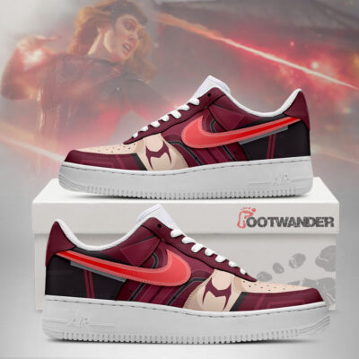 Scarlet Witch - Marvel MCU AF1 Shoes