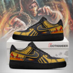 Scorpion - Mortal Kombat AF1 Shoes
