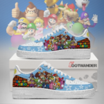 Super Mario All Characters AF1 Shoes