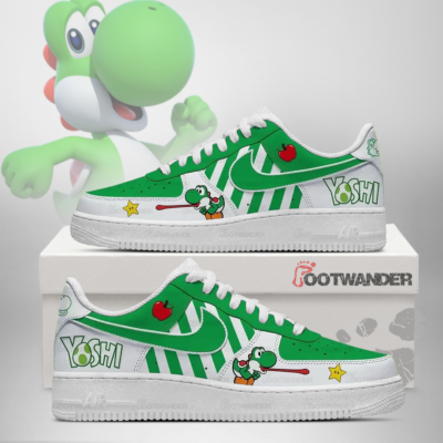 Yoshi - Super Mario AF1 Shoes