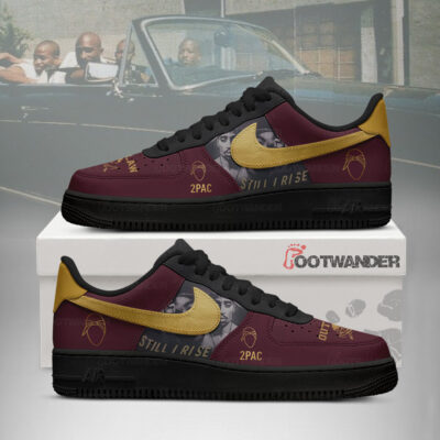 Still I Rise – Tupac Shakur AF1 Shoes