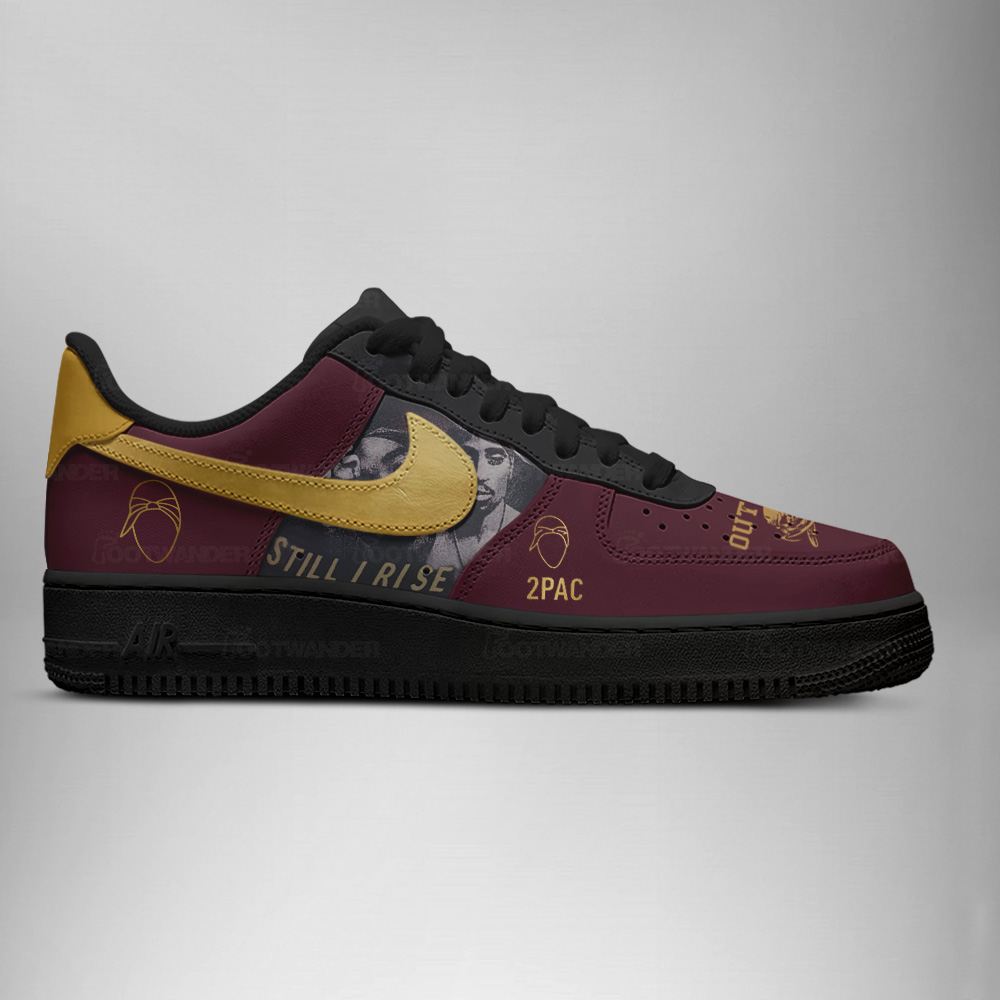 Still I Rise – Tupac Shakur AF1 Shoes - Image 2