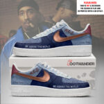 Me Against the World – Tupac Shakur AF1 Shoes