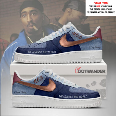 Me Against the World – Tupac Shakur AF1 Shoes