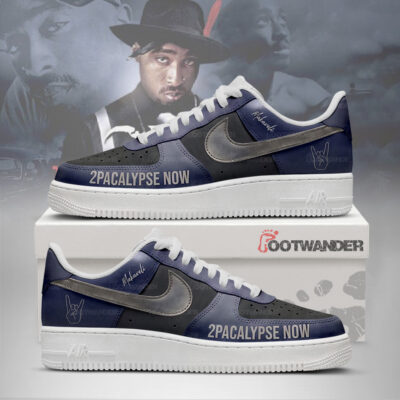 2Pacalypse Now – Tupac Shakur AF1 Shoes