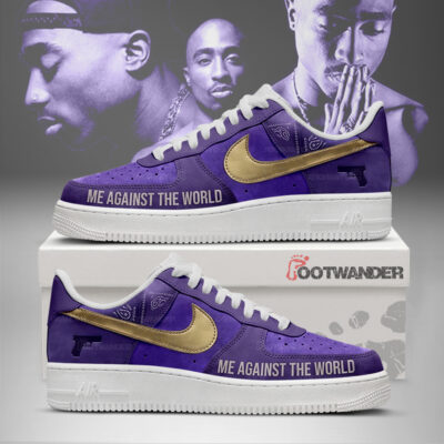 Me Against the World – Tupac Shakur AF1 Shoes