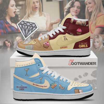 2 Broke Girls AJ1 Shoes