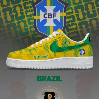 Brazil - World Cup 2026 AF1 Shoes