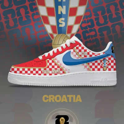 Croatia - World Cup 2026 AF1 Shoes