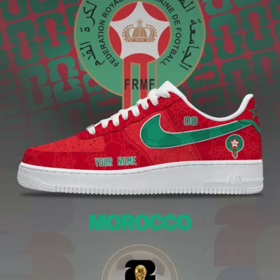 Morocco - World Cup 2026 AF1 Shoes