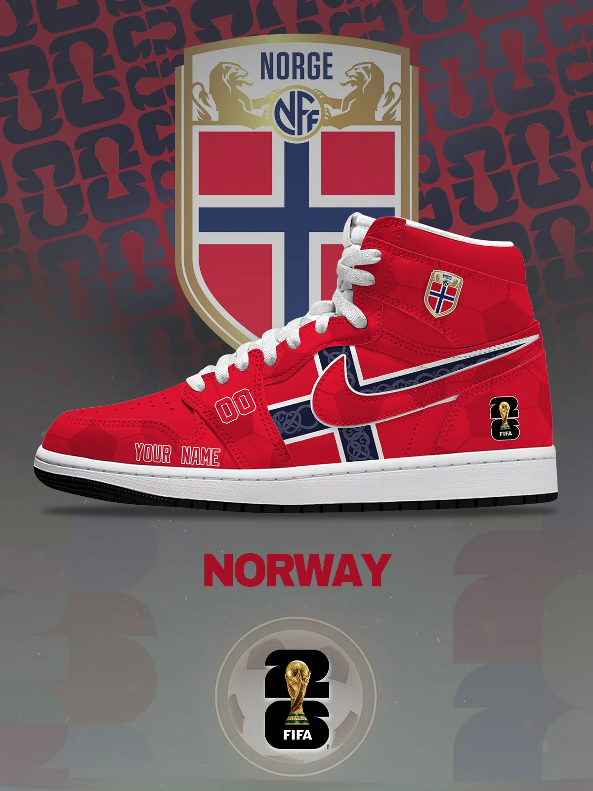 Norway – World Cup 2026 AJ1 Shoes