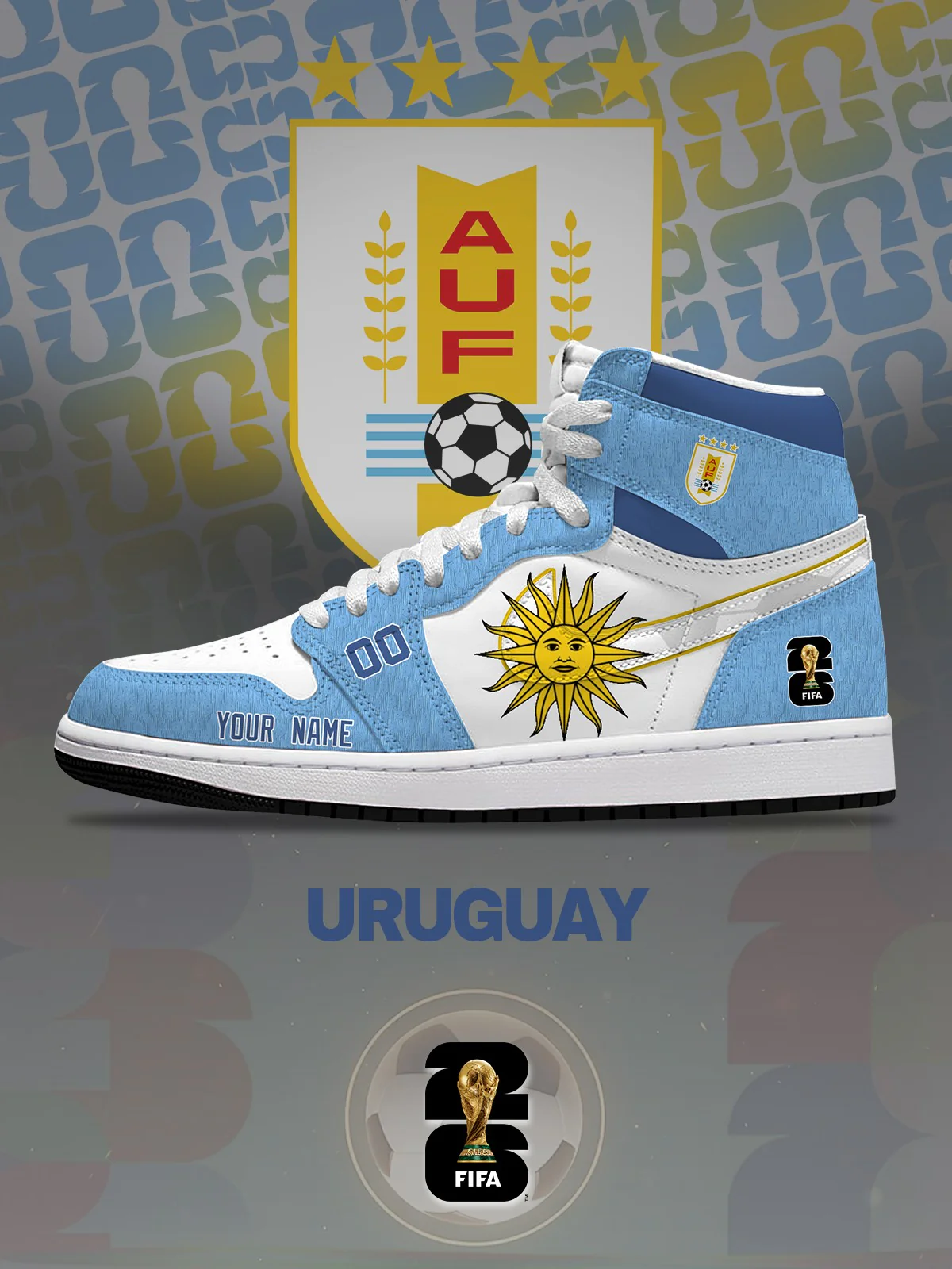 Uruguay – World Cup 2026 AJ1 Shoes