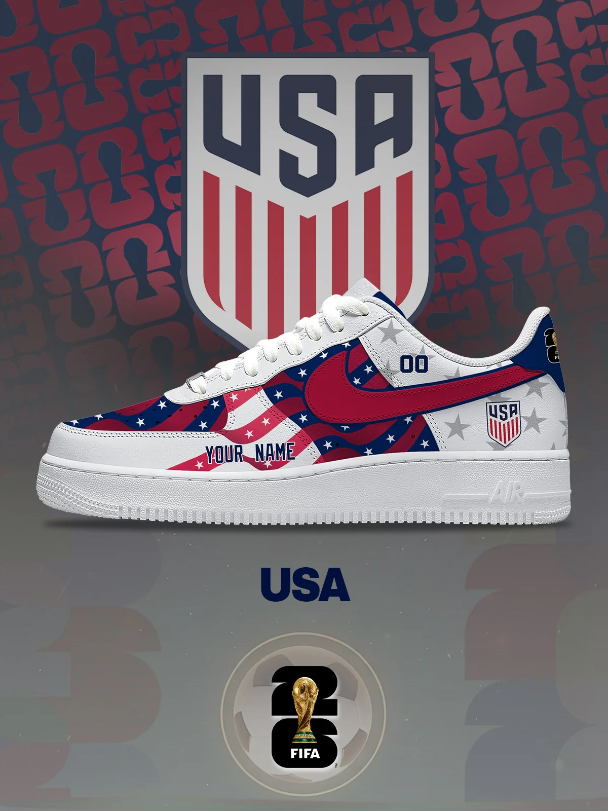 United States - World Cup 2026 AF1 Shoes