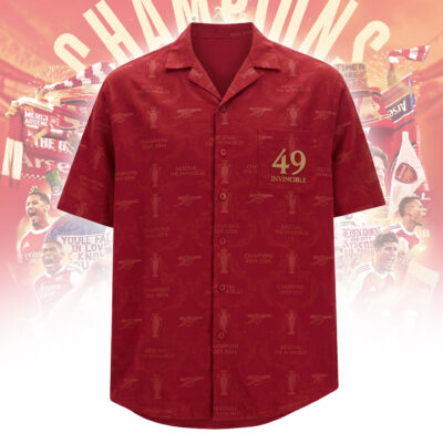 EPL Champions - Arsenal Hawaiian Shirt