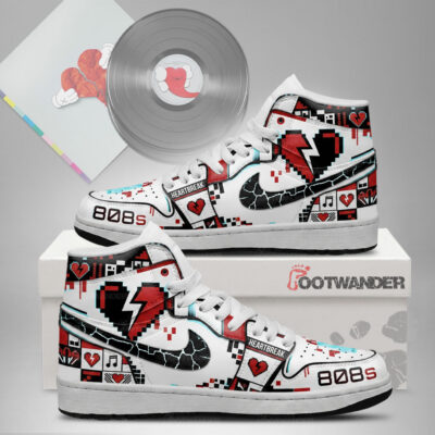 Kanye West - 808s & Heartbreak AJ1 Shoes