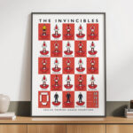 Premier League Champion - Arsenal 2025-2026 Canvas - Poster