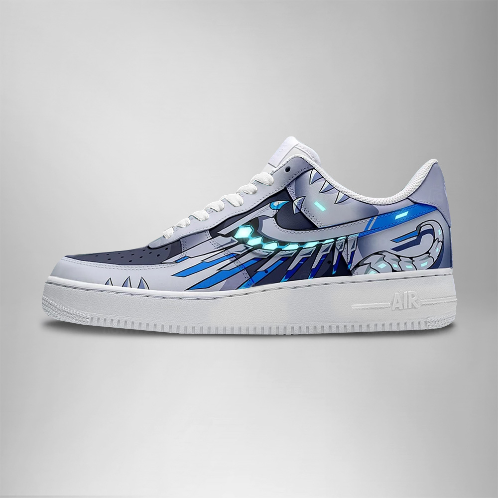 Blue-Eyes Chaos MAX Dragon – Yu-Gi-Oh AF1 Shoes - Image 3
