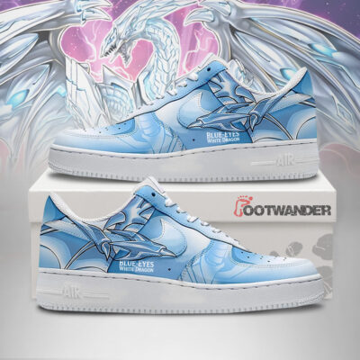 Blue-Eyes White Dragon – Yu-Gi-Oh AF1 Shoes