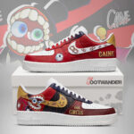Caine - The Amazing Digital Circus AF1 Shoes