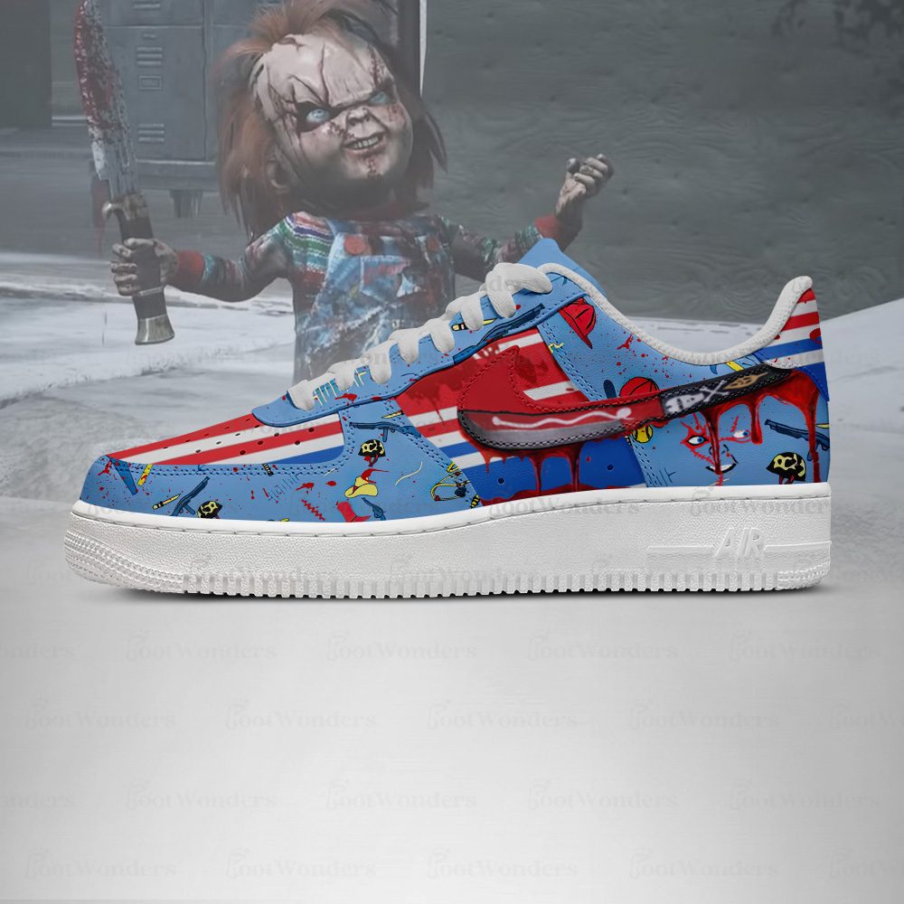 Chucky Knight - Horror AF1 Shoes - Image 3