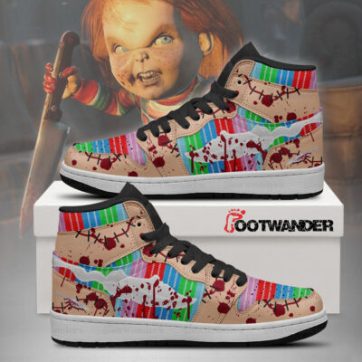 Chucky Red - Horror AJ1 Shoes