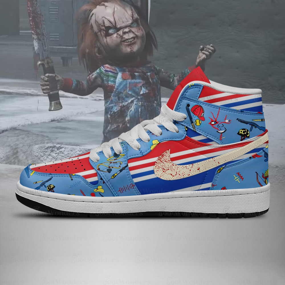 Chucky - Horror AJ1 Shoes V3 - Image 3