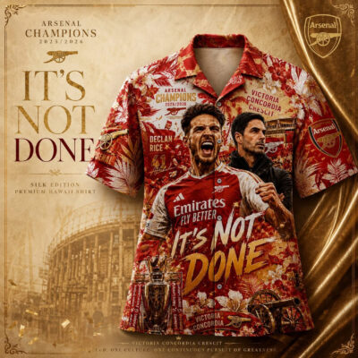 It's Not Done - Arsenal Hawaiian Shirt