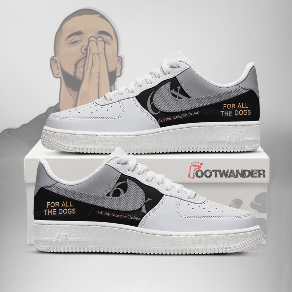For All The Dogs - Drake AF1 Shoes