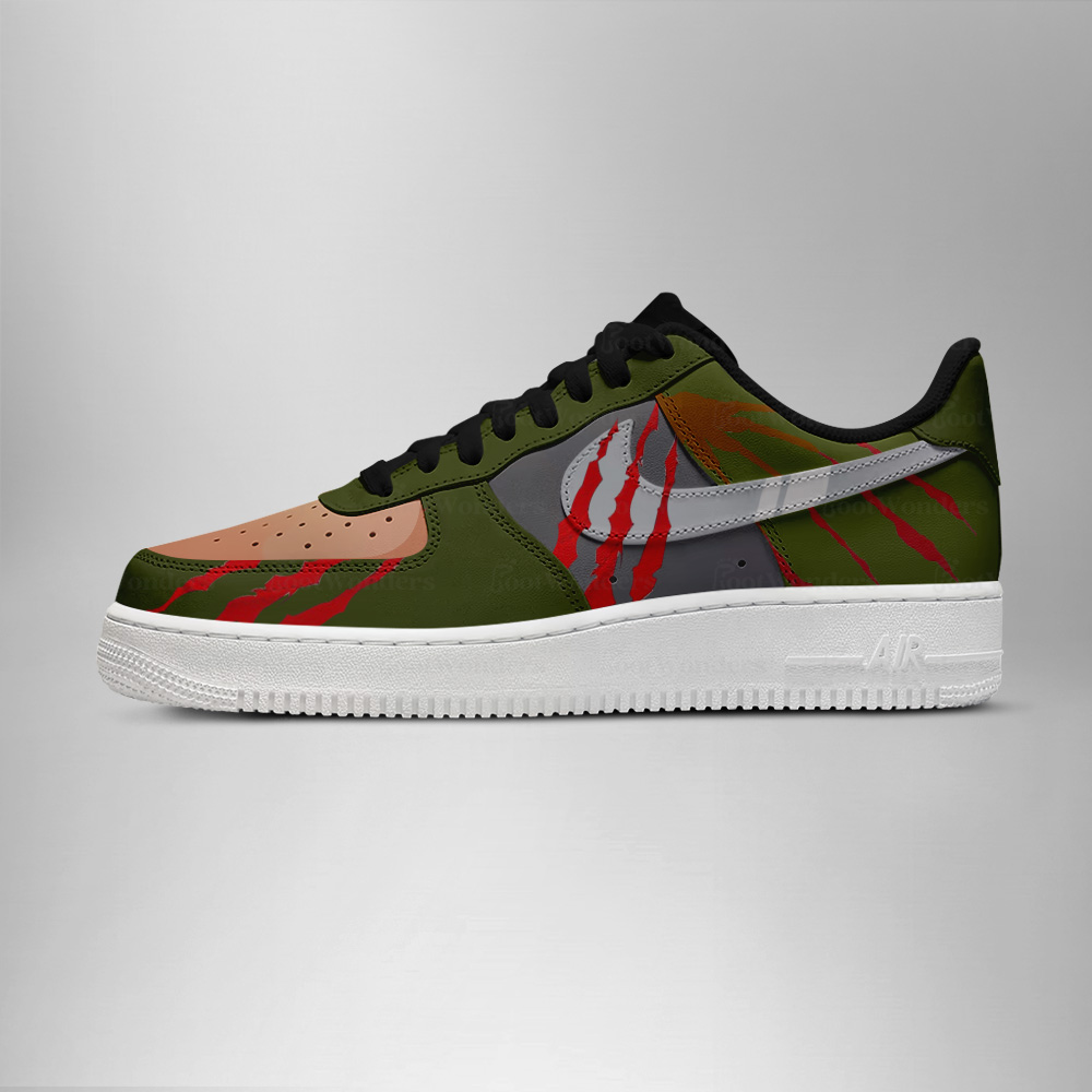 Freddy Krueger - Horror AF1 Shoes V6 - Image 3