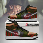 Freddy Krueger - Horror AJ1 Shoes V6