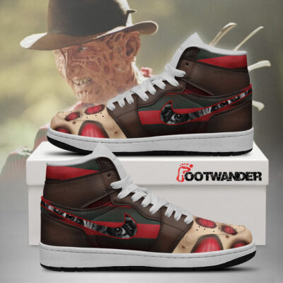 Freddy Krueger - Horror AJ1 Shoes V2