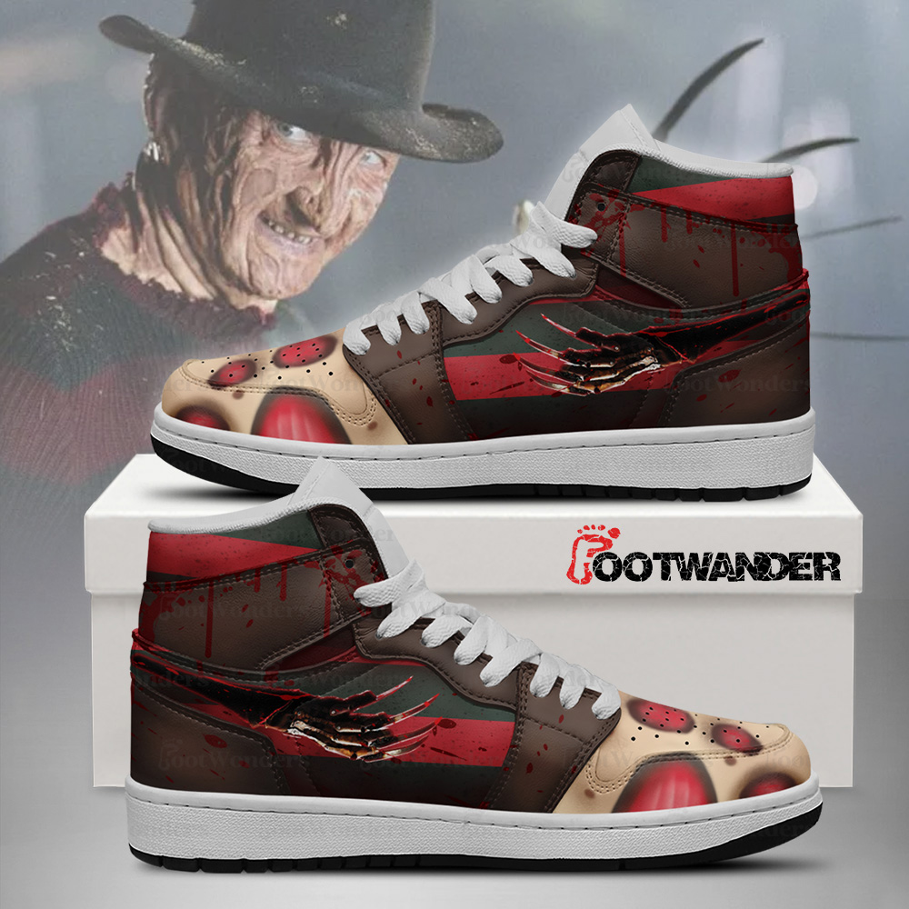 Freddy Krueger - Horror AJ1 Shoes V4