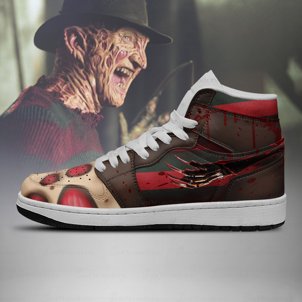 Freddy Krueger - Horror AJ1 Shoes V4 - Image 2