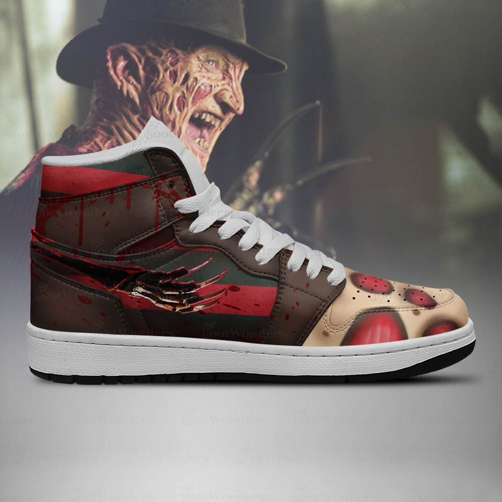 Freddy Krueger - Horror AJ1 Shoes V4 - Image 3