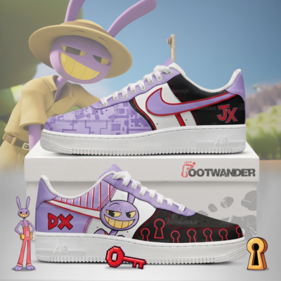 Jax - The Amazing Digital Circus AF1 Shoes