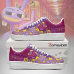 Jax - The Amazing Digital Circus AF1 Shoes