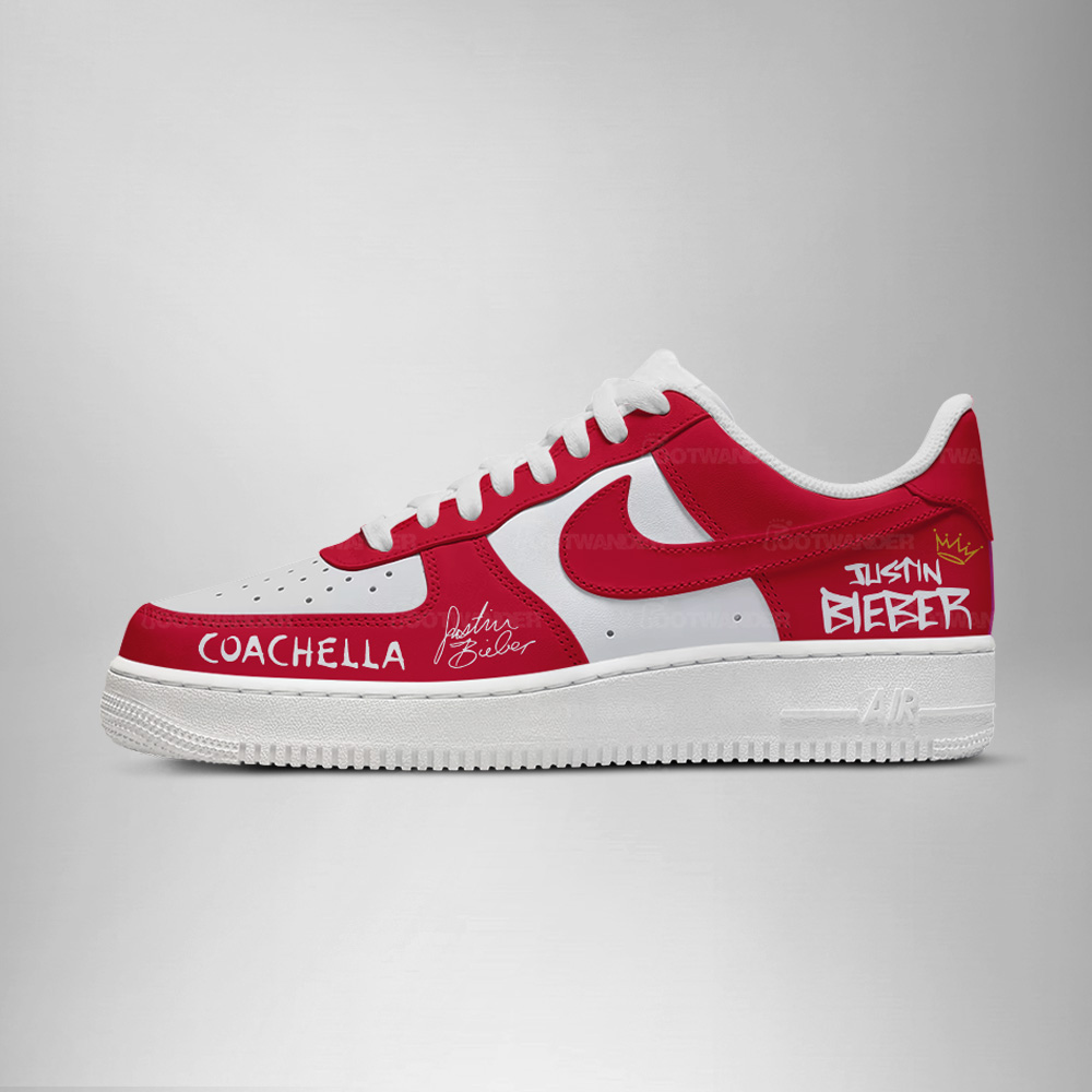 Coachella - Justin Bieber AF1 Shoes - Image 3