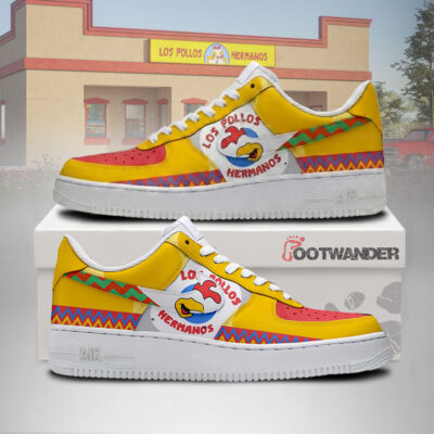 Los Pollos Hermanos - Breaking Bad AF1 Shoes