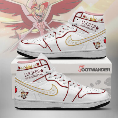 Lucifer Morningstar - Hazbin Hotel AJ1 Shoes