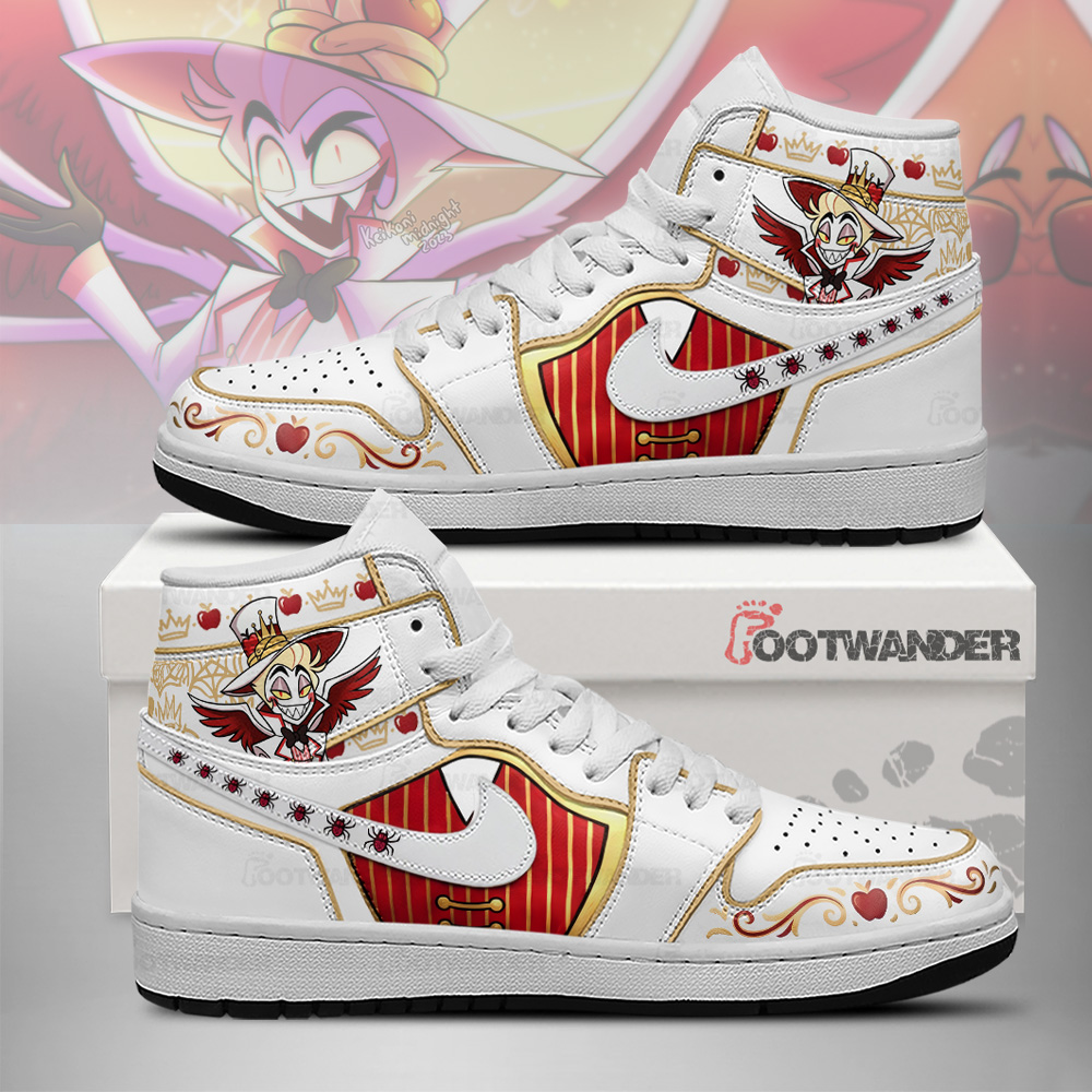 Lucifer Morningstar - Hazbin Hotel AJ1 Shoes